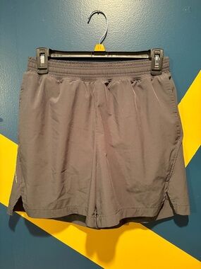Champion Gray High Rise Run Shorts NWOT